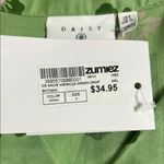 Daisy Street Women’s Green Cropped Shirt Photo 4