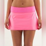 Lululemon Pace Setter Run Skirt Golf Tennis Pinkelicious Size 8 NWOT Rare 2013 Photo 2