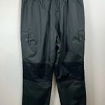 Reebok Womens Classic Trail Track Pants Black Pull On Cargo Pockets New Sz Large Photo 8