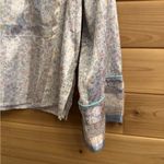 NWT Intimately Free People Size Medium Sweet Talk PJ Top Sunfaded Combo Silver Photo 5