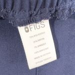 FIGS  Large Scrub Pants Navy Blue Elastic Waist Cargo Pocket Medical Uniform 1426 Photo 11