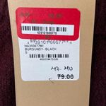 Halogen  Burgundy Turtleneck Wool Blend Sweater Size Small‎ (M1) Photo 2