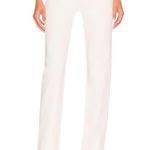 RE/DONE 70s Ultra High Rise Stove Pipe Jeans In Vintage White Size 30 NWT Photo 1