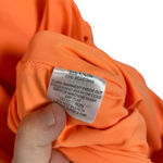 Tiger Mist Tie Front Ruched Bodycon Mini Dress in Orange Size XS Photo 6