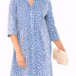 Tuckernuck  Royal Shirt mini Dress Blue Antelope
Size XS Photo 0