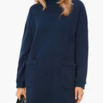 Tuckernuck Pomander Place Navy Blue Porter Dress Sweatshirt Dress Size Medium Photo 0