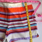 J.Crew •candy stripe shorts•sz 8 Photo 1