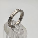 MantraBand  Silver Tone What Goes Around Comes Around Ring (6) Photo 3