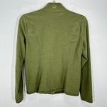 Beyond Yoga Olive Green Zip Up Jacket Athleisure Fitted Pilates Gym Size Medium Photo 7
