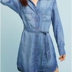 Cloth & Stone NWT Von Maur Anthropologie  Chambray Denim Style Country Dress Photo 0