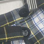 Tracy Evans  Skirt Size 12 Green Black White Plaid Tartan Short Knee High School Photo 7