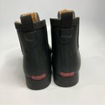 Chooka  black Chelsea rain boots‎ lined size 6 Photo 1