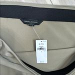 Banana Republic  sage green satin mini slip skirt size large Photo 1