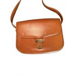 Gucci Vintage Leather Women's Shoulder Bag with Gold-tone Clasp Photo 1