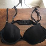 Tahari black push up bra bow front (Size 34B) #gothic #fairygrunge  #whimsygoth Photo 0