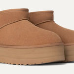 UGG NWT  Classic Ultra Mini Platform Boots – Women’s Size 11 Photo 0