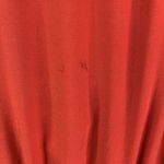 American Eagle  Sz XS Short Romper Red Eyelet Bell Sleeve Deep Tie V-Neck Women’s Photo 7