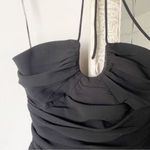 ZARA Ruched Halter Mini Dress Photo 3