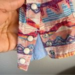 Tin Haul  Aztec print western snap shirt SZ:XL Photo 3