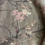 Dairy Boy Diana Rollneck Sweatshirt Camo and pink Green Size M Photo 6
