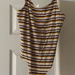 Body Suit Thong Yellow Photo 1