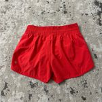 Lululemon  Red Tracker Low-Rise Lined Short 4" Size 8 Photo 1