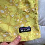 Patagonia Sunny Yellow Floral Shorts Baggies Photo 3