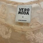 VERO MODA ✨ Blush Feja SL Swiss Dot & Lace Mini Dress Photo 2