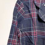 Banana Republic Flannel Blue Red Pajama Top Photo 1