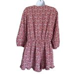Mango EUC - MNG 'Simone' Floral Romper in Fuchsia - Size XL Photo 9