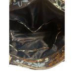 Vera Bradley Java Floral Quilted Tote Shoulder Diaper Bag Purse Blue Brown Photo 6