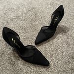 Nina  Black Pointed Toe Dressy Heels Women’s Size 6.5 Photo 1
