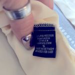 Love Culture  Cream Semi Sheer Blouse Photo 9