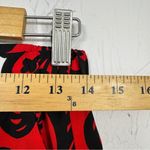 Boden White Black Red Floral Print Pull On Mini Skirt Womens 4L Mod Casual Size 4 Photo 5