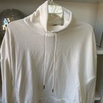 Sweaty Betty  Harmonise Luxe Fleece Pullover Sweatshirt Lily White Photo 4