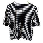 Draper James  RSVP size L navy striped Nautical themed top. Photo 1