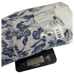 Jason Wu Dress Womens 10 White Blue Silk Floral Ruffle Mini Long Sleeve Designer Photo 14