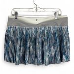 Lululemon  Time To Shine Skirt Skort Size 10 Blurry Belle Battleship Stripe Photo 1