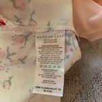 Morgan Lane x FabFitFun Robe Satin Floral Print Long Sleeve Tie Waist White S/M Photo 6