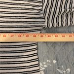 Lucky Brand Black and White Striped Sweater Photo 3