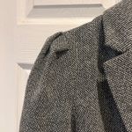 A New Day NWT  Women's Black White Tweed Blazer Puff Sleeve Blazer Sz 14 Academia Photo 1