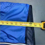 Adidas Neo Windbreaker Jacket Junior/Medium Blue Polka Dot Full Zip Photo 12