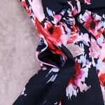 Kate Spade Women's Navy Blue Hazy Floral Bow Back Sleeveless Dress size 0 Photo 14