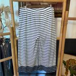 Lake 100% Pima Cotton Wide Leg Pajama Pants ~ Size XXL 💛🍄 Blue Photo 4