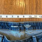 Old Navy  high rise OG straight raw hem jeans size 16 Photo 6