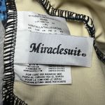 MiracleSuit NWT  Off the Scales Oceanus Swimsuit 14 Blue Tummy Control One Piece Photo 13