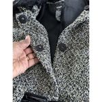 Alfani Petite Women's Blazer Sz 2P Tweed Belted Removable Collar Cropped Jacket Photo 8