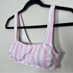 Stoney Clover Lane Target x  Pink Striped Bikini Top Photo 1