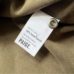 Paige NWT Haidee Dress in Forest Night Green Size Large Olive Green Shirt Dress Photo 13