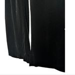 Skies Are Blue Black Velvet Wide Leg Pants Shimmer Small New Years Eve Luxury Photo 7